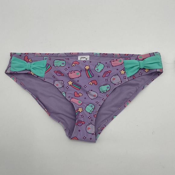 Pusheen Other - NWT PUSHEEN Women's Sz L Purple Cat Bikini Bottoms